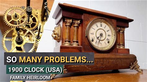 Neglected 1900 Seth Thomas Clock Restoration - muktibox.com