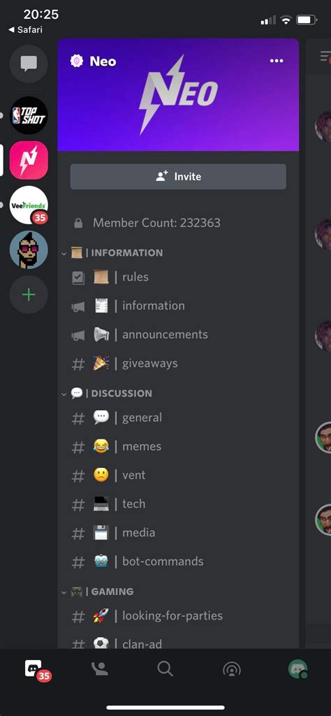 NEO Discord Me