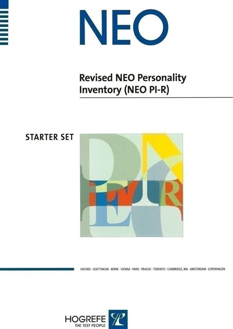 NEO Personality Inventory NEOPI-R Assessment CANOE Test.