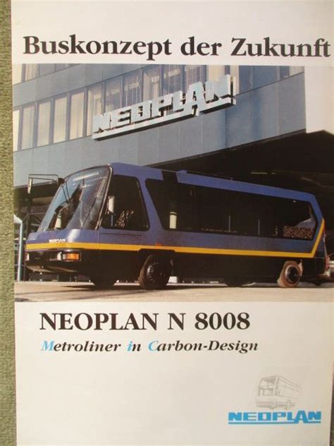 NEOPLAN OMNIBUS BROCHURE: Neoplan N 8008 Metroliner in …