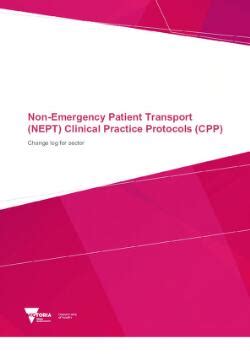 NEPT legislation and clinical practice protocols