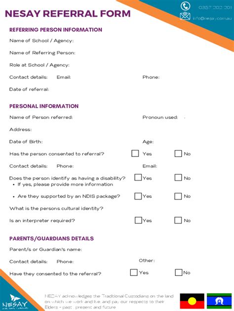 NESAY Referral Form