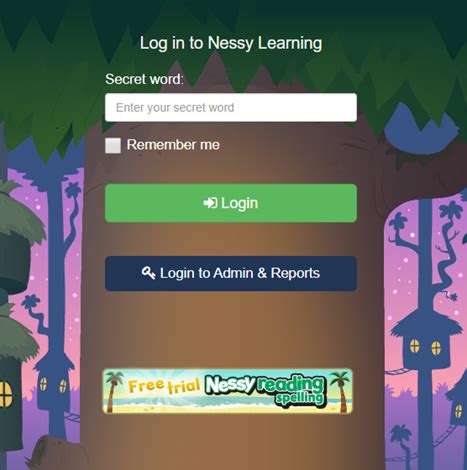 NESSY Learning - Pupil Login, November 2024