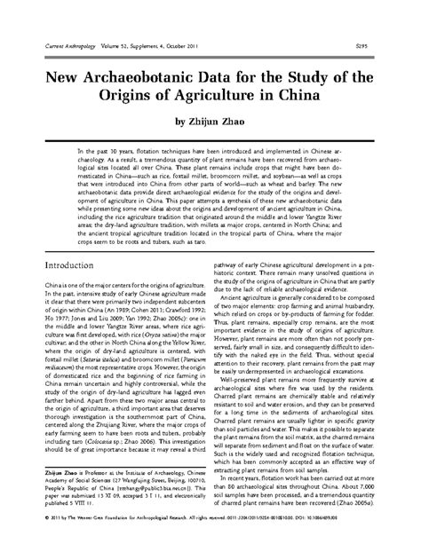 New Archaeobotanic Data for the Study of the Origins of Agriculture in ... - wintechmobiles.com