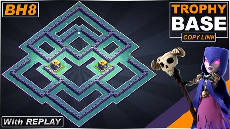NEW BEST! Builder Hall 8 Base with REPLAY 2021 BH8 base COPY LINK
