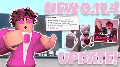 NEW BLOXBURG 0.11.4 VALENTINES DAY UPDATE CONFIRMED …