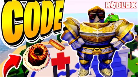 NEW EATING SIMULATOR + CODE Eating Simulator Roblox - YouTube