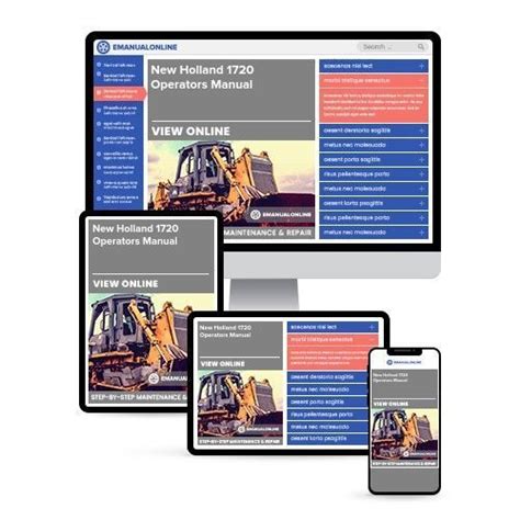 New Holland 1720 Operators Manual | Download Manual - raincitystudios.com