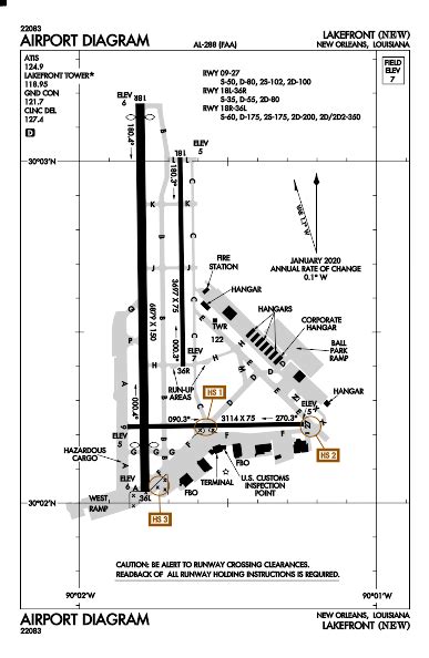 NEW Lakefront Airport (USA) Airportcodes.io