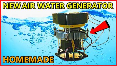 New Method Of Converting Air into Water - Generator I How To Make - raincitystudios.com