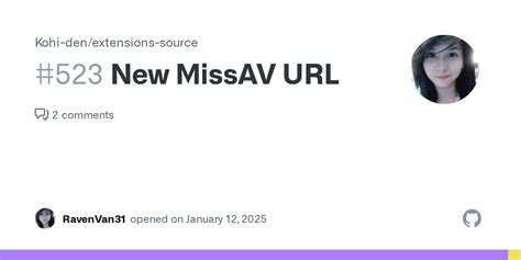 New MissAV URL · Issue #523 · Kohi-den/extensions-source - GitHub - muktibox.com