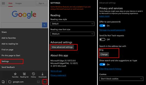 NEW Microsoft Edge How to change default Search engine