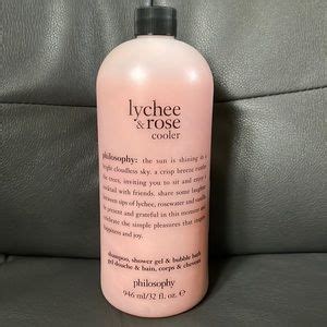 NEW Philosophy Lychee & Rose Cooler 32 oz shampoo, shower …