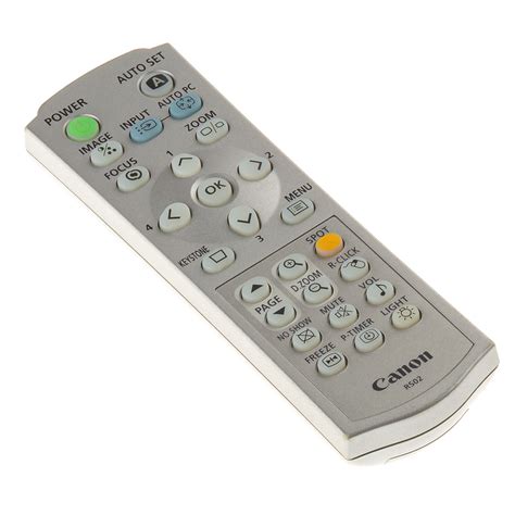 NEW Projector Remote Control for Canon RS02 eBay