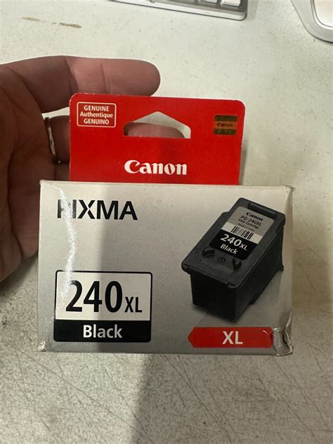 NEW SEAL! GENUINE Canon PG-240XL Black HIGH YIELD …