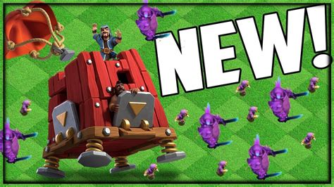 NEW SIEGE BARRACKS Gameplay! Clash of Clans …