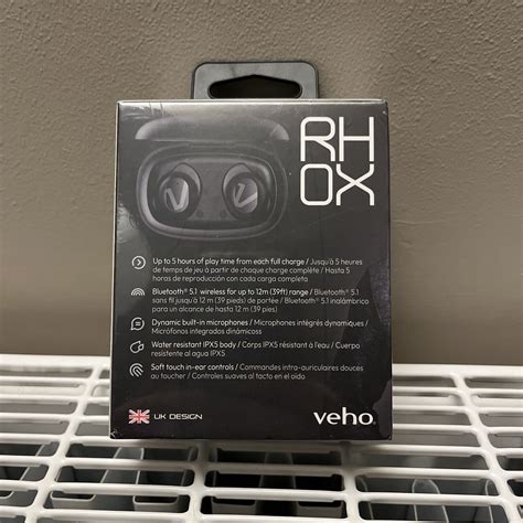 NEW VEHO RHOX TRUE WIRELESS EARPHONES eBay