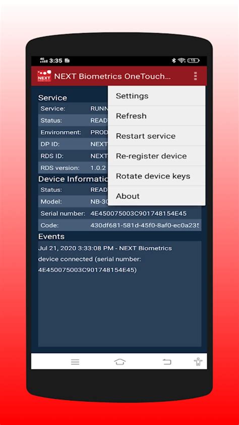 NEXT Biometrics RD Service L0 APK Download for Android 