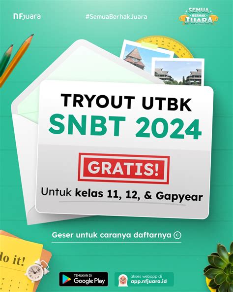 NF Juara Bimbel SNBT UTBK 2024 on Instagram: " SUDAH …