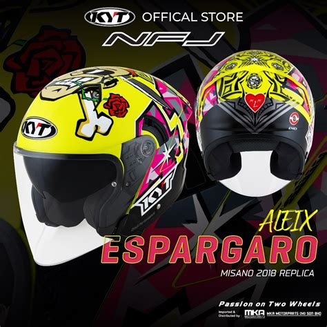 Nfj espargaro: Harga HELM KYT NFJ REPLICA