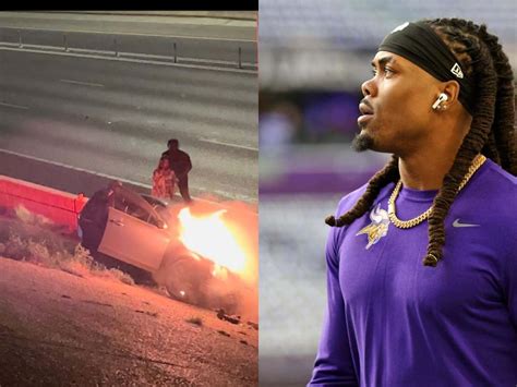 NFL player KJ Osborn helps rescue man from burning car in Austin