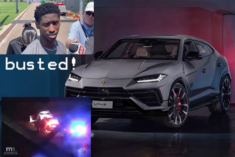 NFL rookie agrees to plead guilty to driving his Lamborghini 140 mph, pay fine