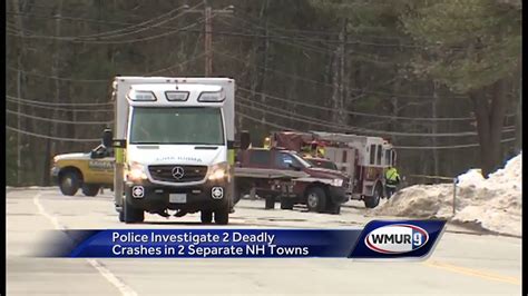 NH police investigating two car crashes at same mile marker