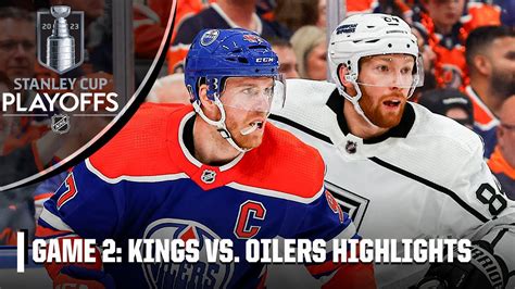 NHL Game 5 Highlights Kings vs. Oilers - May 10, 2024