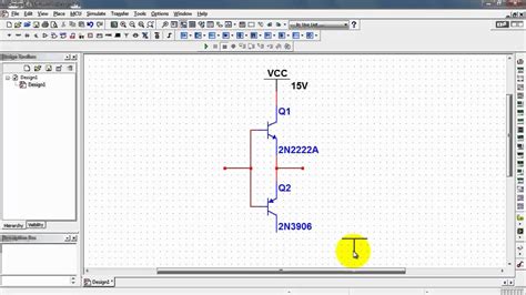 NI Multisim: VCC and VEE power supplies - YouTube