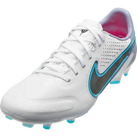 NIKE REACT TIEMPO LEGEND 9 PRO IC - WHITE/BLACK BALTIC …