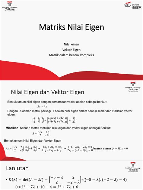 Nilai dan Vektor Eigen Matriks | PDF - Scribd - wintechmobiles.com