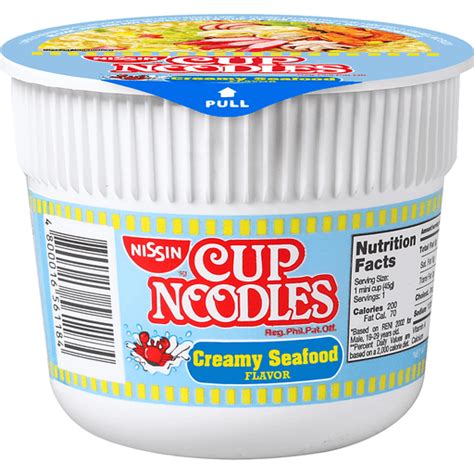 NISSIN CUP NOODLE :: Creamy Seafood (Eco Cup) - YouTube