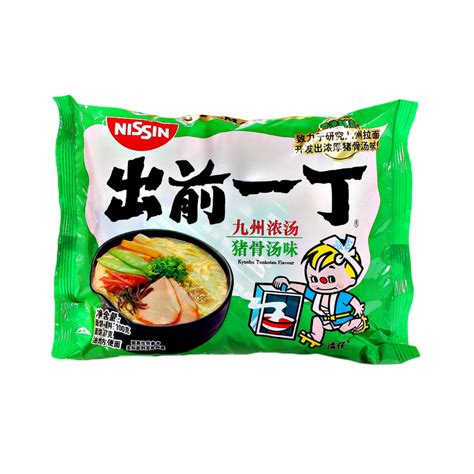 NISSIN Demae Ramen - Kyushu Tonkotsu 100g - Longdan Official