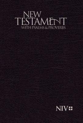 Full Download Niv New Testament With Psalms And   Proverbs By Anonymous