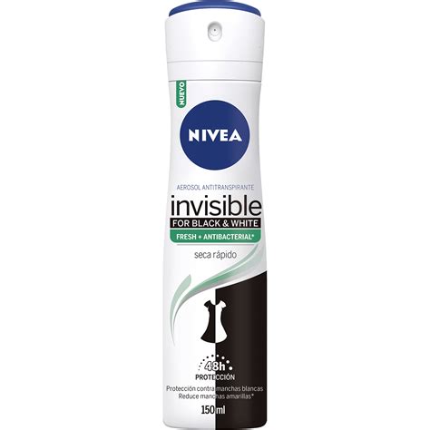 NIVEA ANTITRANSPIRANTE INVISIBLE BLACK & WHITE CLEAR …