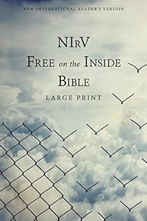 NIrV, Free on the Inside Bible, Large Print, Paperback - Zondervan