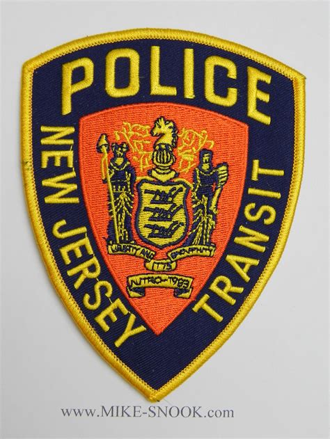 NJ Police Patches