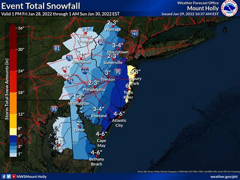 NJ Snow Totals So Far, And How Much Is Still Coming