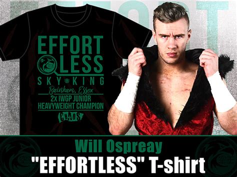 NJPW Will Ospreay Effortless Purple Short Sleeve T-Shirt - eBay