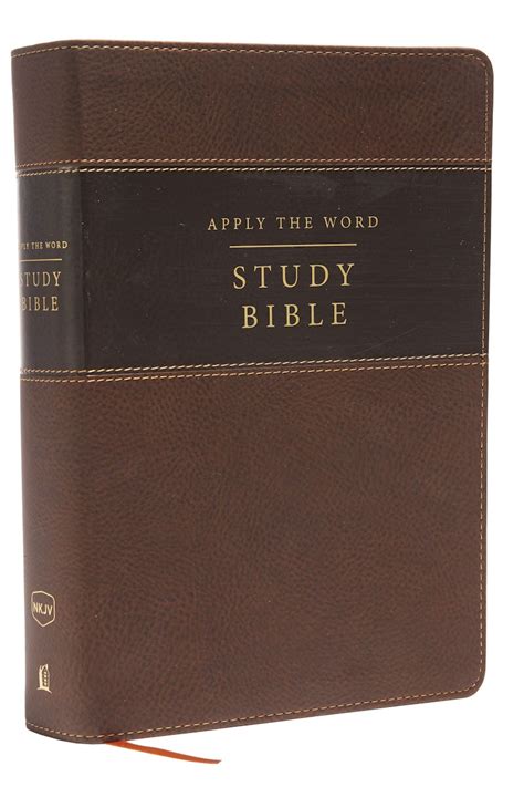 Download Nkjv Know The Word Study Bible Leathersoft Browncaramel Red Letter Edition Gain A Greater Understanding Of The Bible Book By Book Verse By Verse Or Topic By Topic By Anonymous