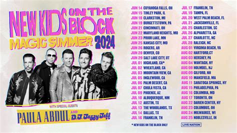 NKOTB Tickets New Kids on the Block 2024 Concert Tour …