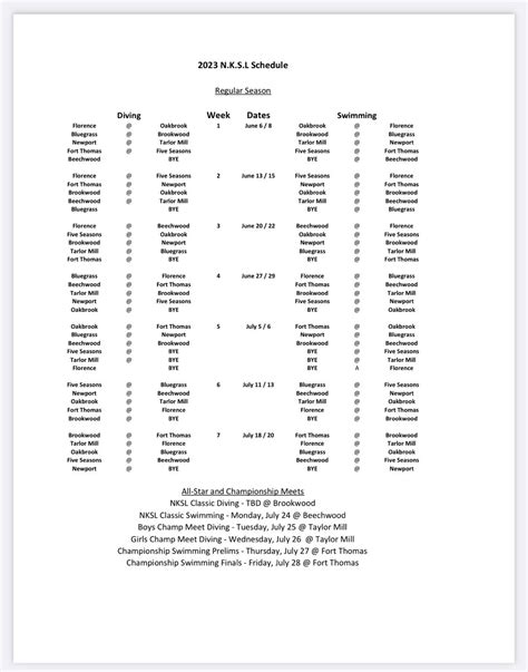 NKSL - Schedules & Club contacts - Google Sites