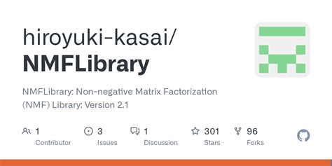 NMFLibrary: Non-negative Matrix Factorization Library - wintechmobiles.com