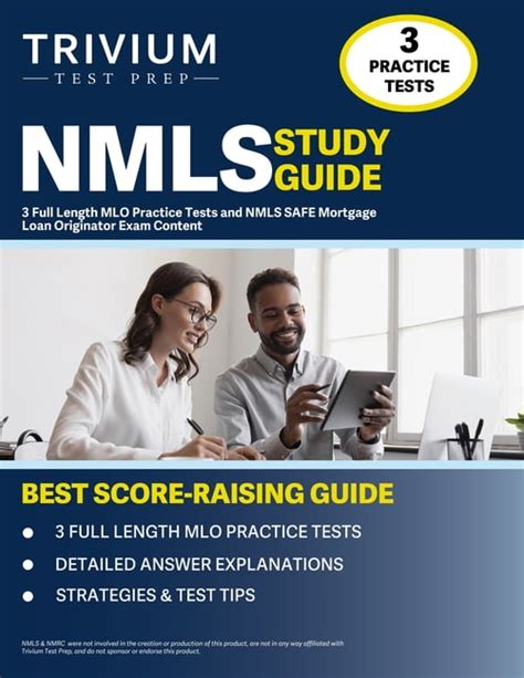 NMLS Study Guide 3 Full Length MLO Practice Tests and NMLS SAFE