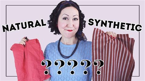 NO BURN! How to Tell if a Fabric is Natural or Synthetic ... - YouTube