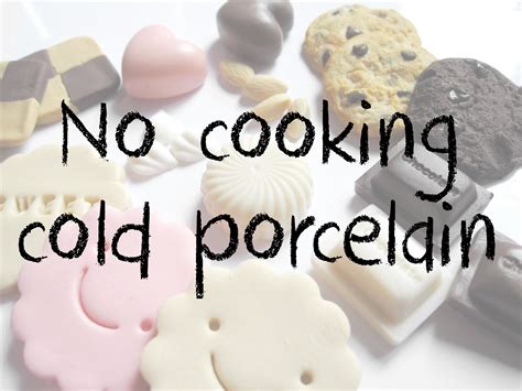 No cooking Cold Porcelain tutorial - muktibox.com