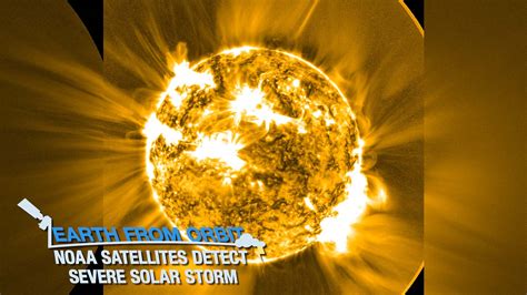 NOAA Satellites Detect Severe Solar Storm - wintechmobiles.com