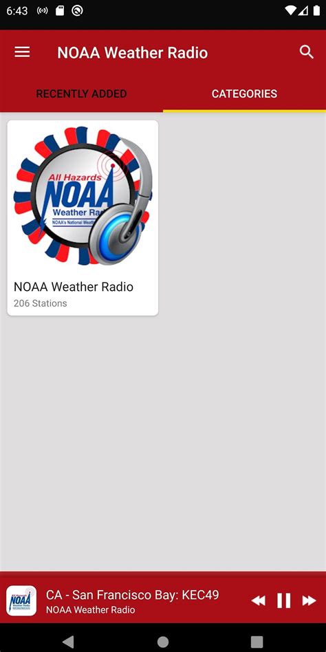 NOAA Weather Radio Stations APK Download for Android 