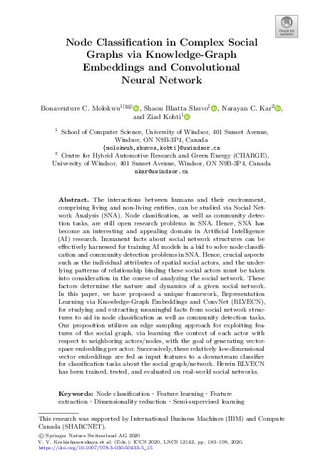 Node Classification in Complex Social Graphs via Knowledge-Graph ... - coolestguyplanet.net