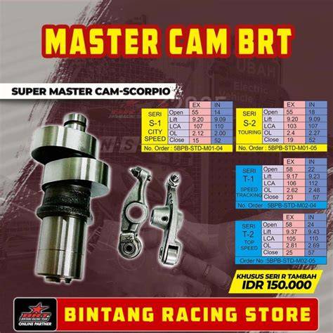 Noken As BRT Yamaha Scorpio + Roller Rocker Arm - R2 - raincitystudios.com